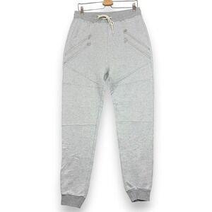 Alien Evolution Studio Joggers Mens XL Gray AES Multi-Zipper Paneled Sweatpants